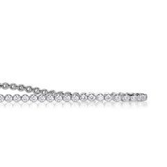0.94ct Bracelet de tennis avec diamant rond taillé en brillant