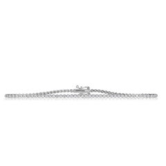 0.94ct Round Brilliant Cut Diamond Tennis Bracelet