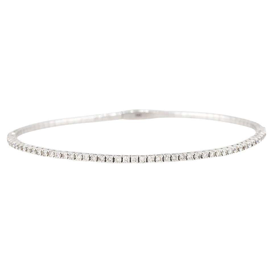 Chanel Matelasse Quilted Semi Flexible Large Bangle Bracelet at 1stDibs