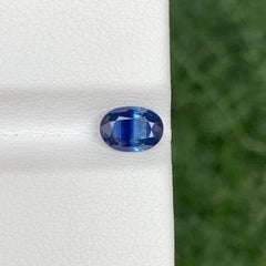 0.95 Carat Natural Loose Blue Sapphire Stone Oval Cut Sri Lankan Gemstone