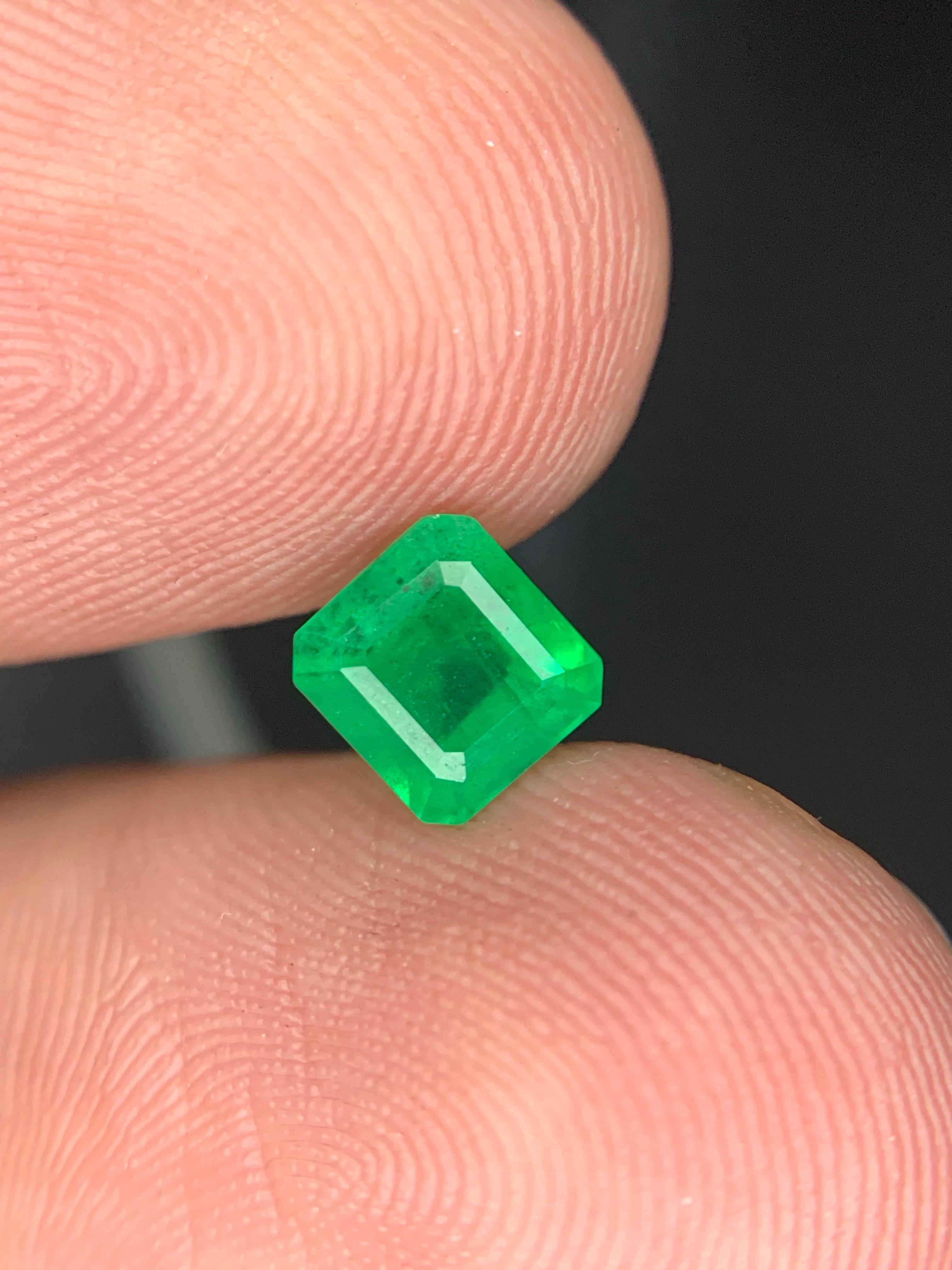 Lose Smaragd Edelstein 

Gewicht: 0,95 Karat
Abmessung: 5,5 x 5,5 x 4,5 mm 
Herkunft: Swat Pakistan
Die Form: Quadratisch 
Behandlung: Minor Oil(Normal für den Handel)
Zertifikat: Auf Kundenwunsch

In den üppigen Tälern von Swat in Khyber