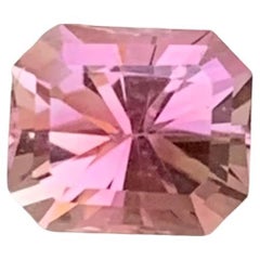 0,95 Karat natürlicher loser rosa Turmalin in Fancy-Smaragdform für Ring 