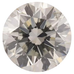 0,95 Karat runder Brillant GIA zertifiziert K, schwarzer Vs1 Reinheit Diamant