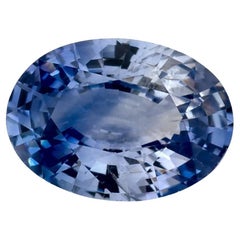 0.95 carati di zaffiro blu ovale sfuso