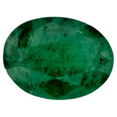 0.95 carati di smeraldo ovale sfuso