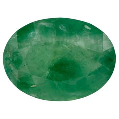 0.95 carati di smeraldo ovale sfuso