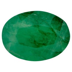 0.95 carati di smeraldo ovale sfuso