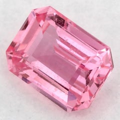 0.95 Ct Pink Sapphire Octagon Loose Gemstone