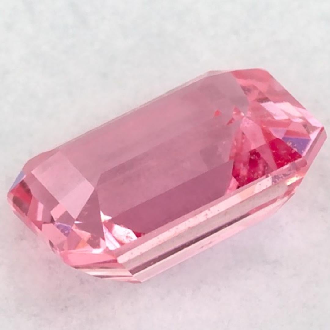 0.95 carati di zaffiro rosa ottagonale sfuso in vendita 3