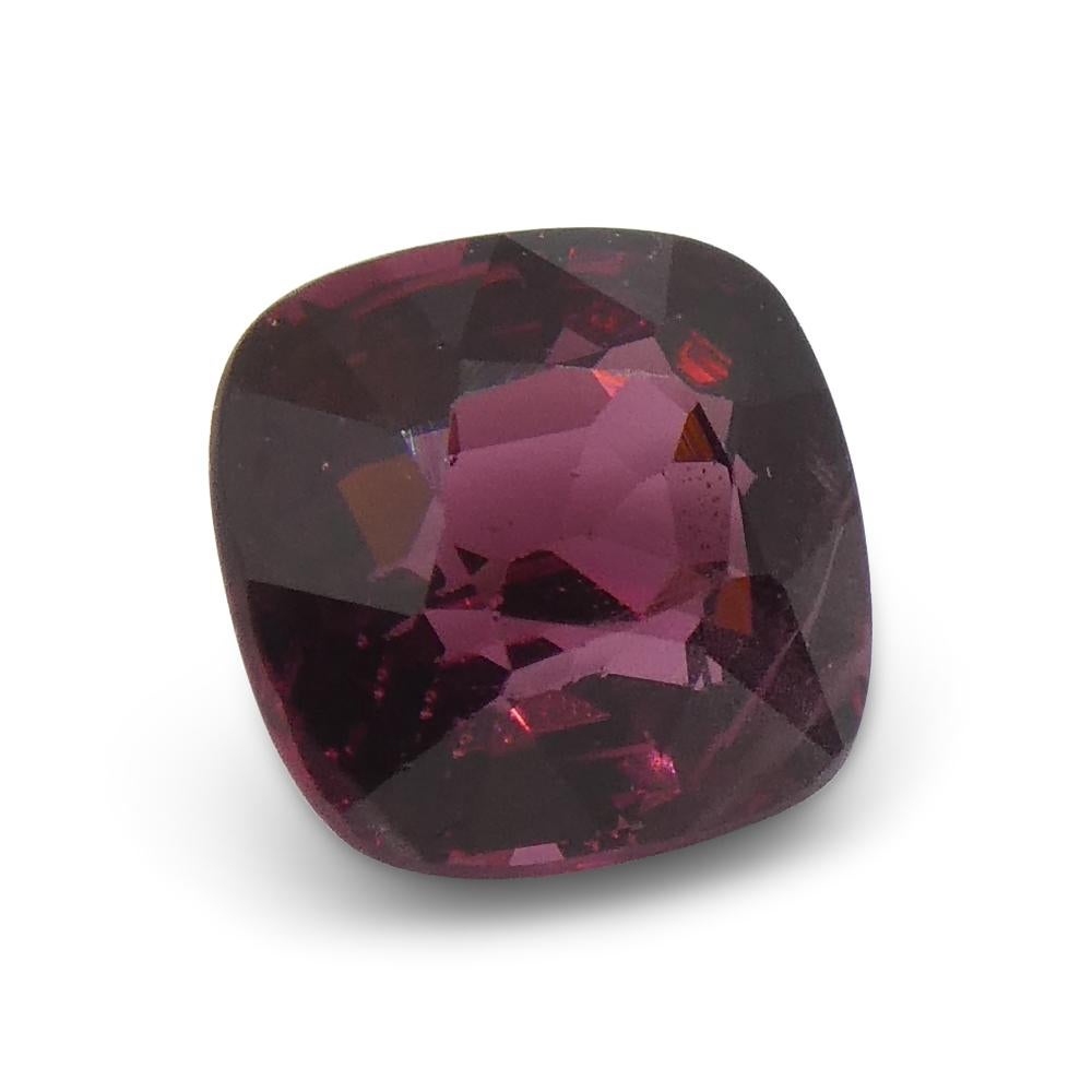 0.95ct Cushion Red Jedi Spinel from Sri Lanka For Sale 5
