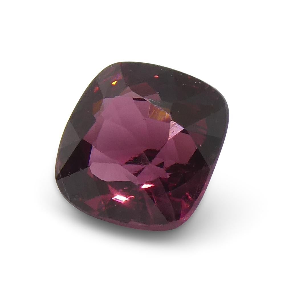 0.95ct Cushion Red Jedi Spinel from Sri Lanka For Sale 6
