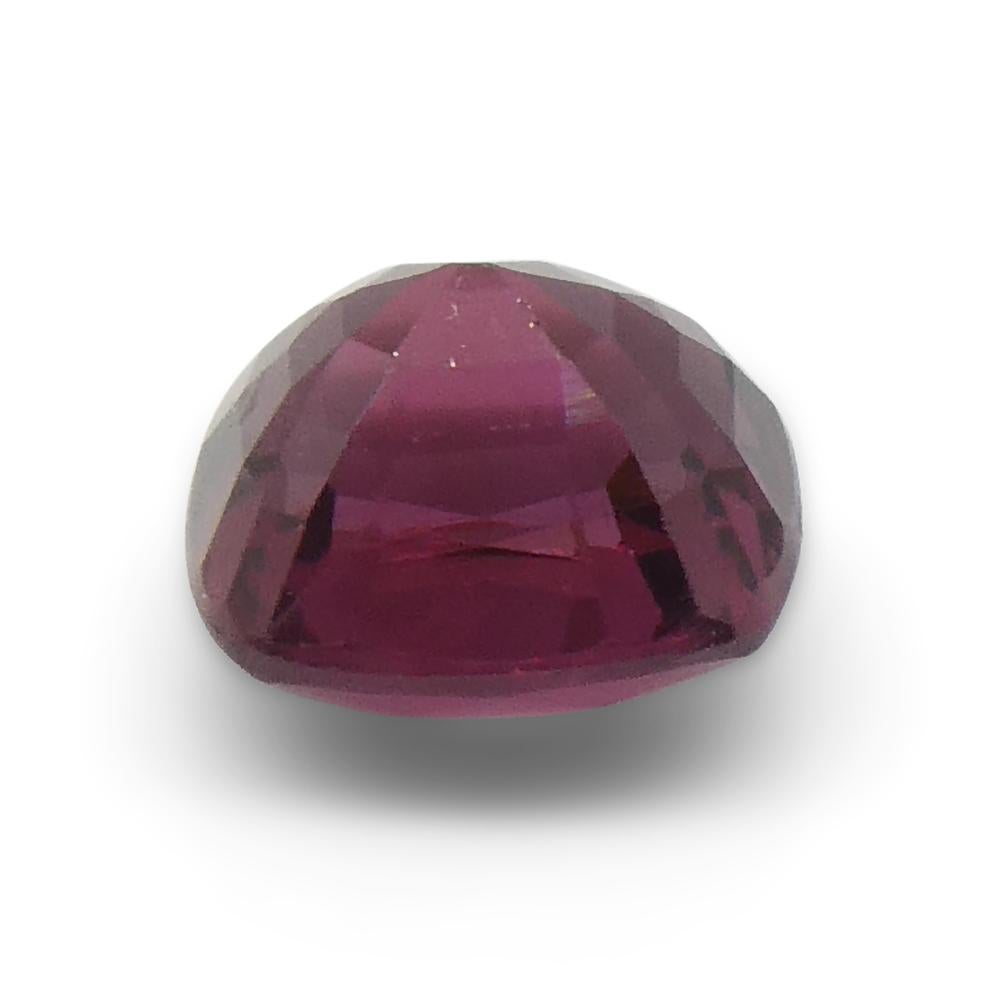 0.95ct Cushion Red Jedi Spinel from Sri Lanka For Sale 1