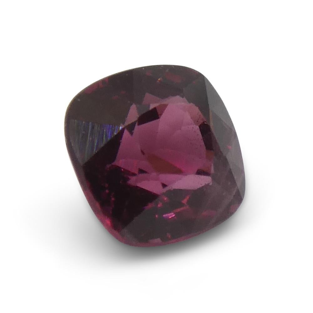 0.95ct Cushion Red Jedi Spinel from Sri Lanka For Sale 4