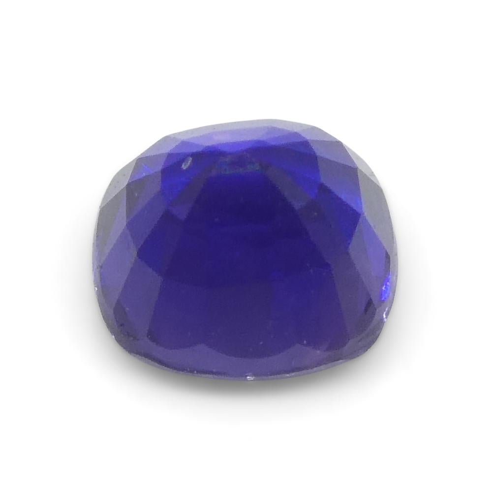 Zaffiro viola quadrato a cuscino da 0,95ct del Madagascar in vendita 6