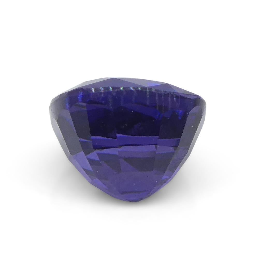 Zaffiro viola quadrato a cuscino da 0,95ct del Madagascar in vendita 4