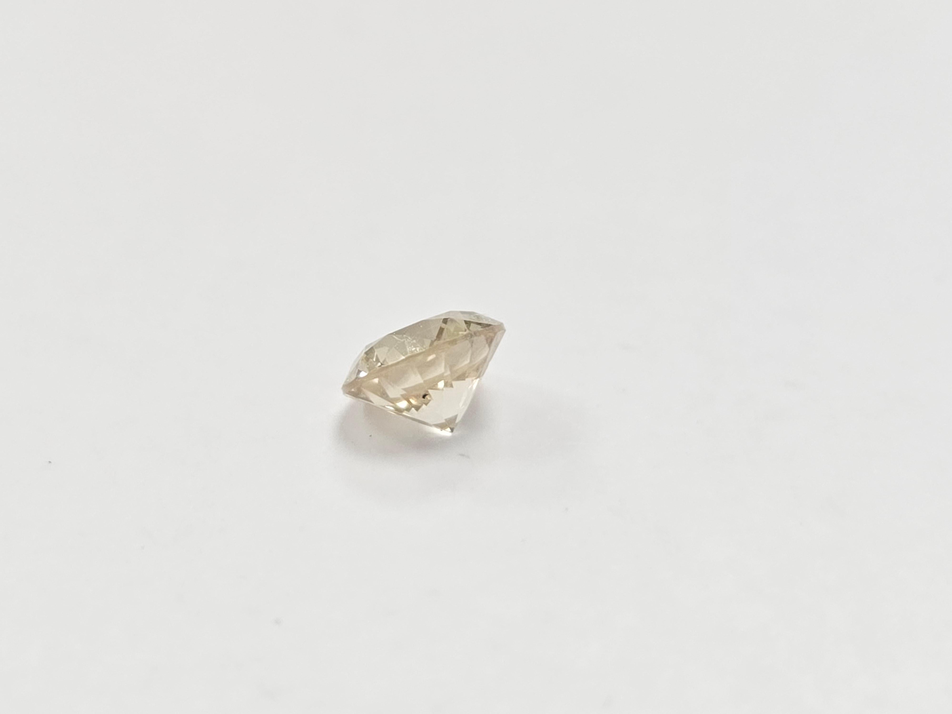 Diamante natural redondo de 0,96 quilates Corte redondo en venta