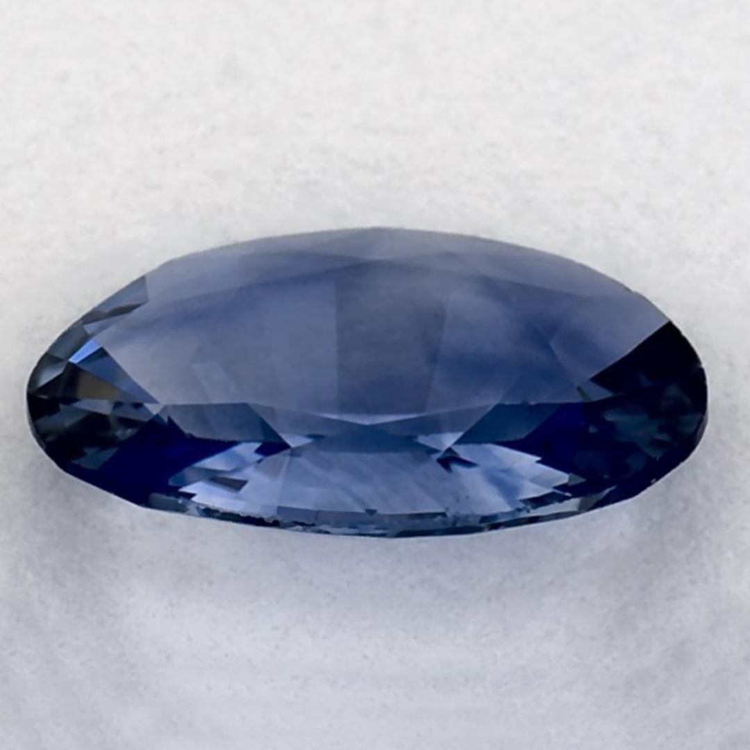 0.96 Karat Blauer Saphir Oval Loser Edelstein im Zustand „Neu“ im Angebot in Fort Lee, NJ