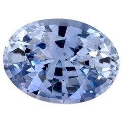 0.96 carati di zaffiro blu ovale sfuso