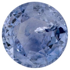 0.96 carati di zaffiro blu rotondo sfuso
