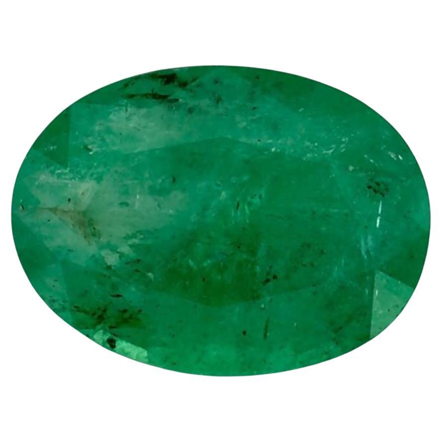 0.96 carati di smeraldo ovale sfuso