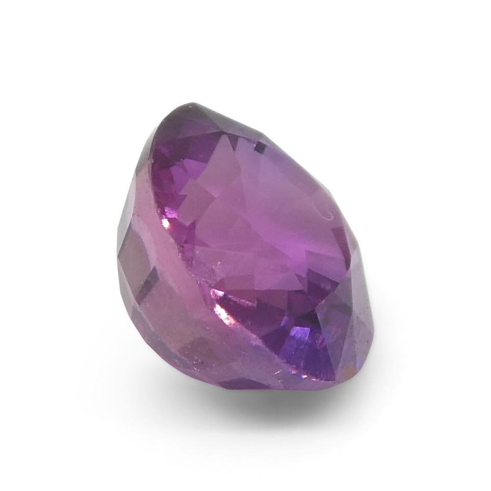 0.96ct Cushion Pink Sapphire from East Africa, Unheated For Sale 4