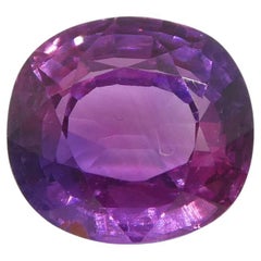 0.96ct Cushion Pink Sapphire from East Africa, Unheated
