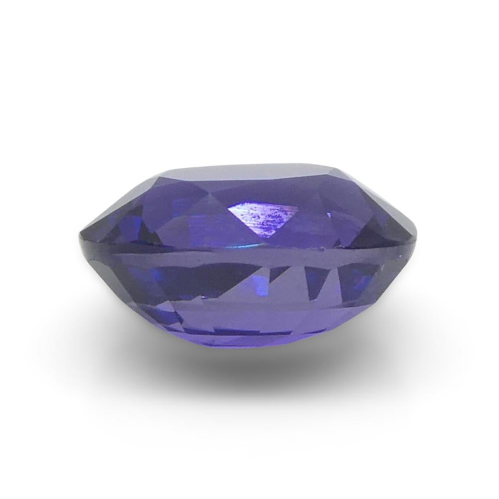 Zaffiro viola ovale del Madagascar da 0.96ct, non riscaldato in vendita 1