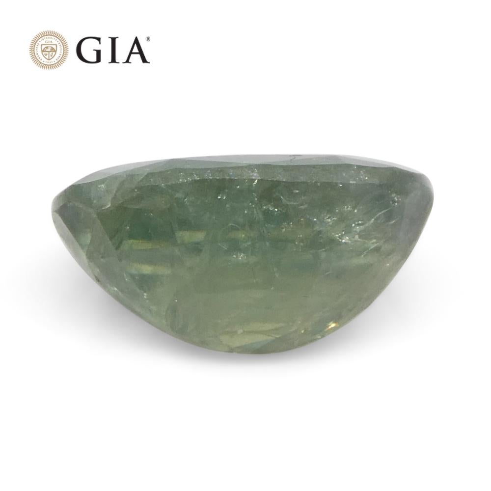 0.96ct Oval Yellowish Green to Purple Alexandrite GIA Certified Unheated   For Sale 6