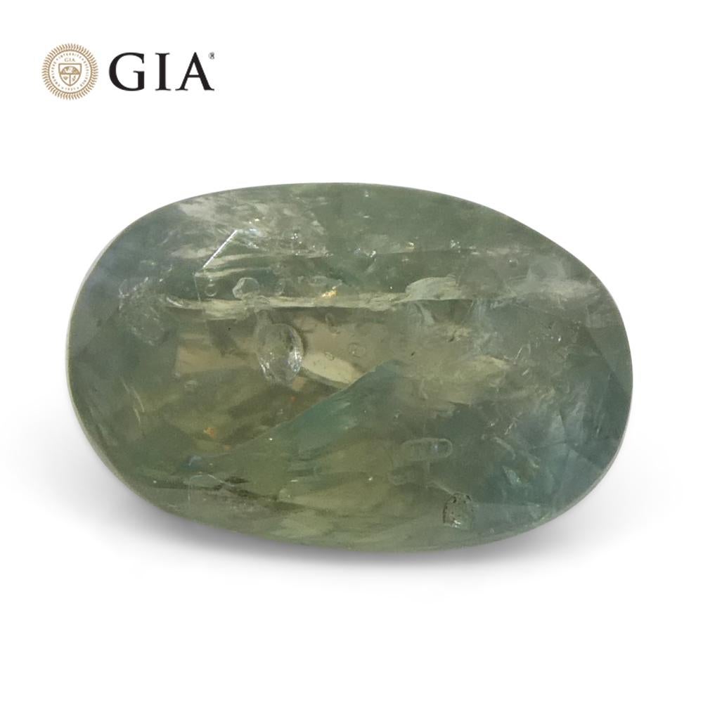 0.96ct Oval Yellowish Green to Purple Alexandrite GIA Certified Unheated   For Sale 8