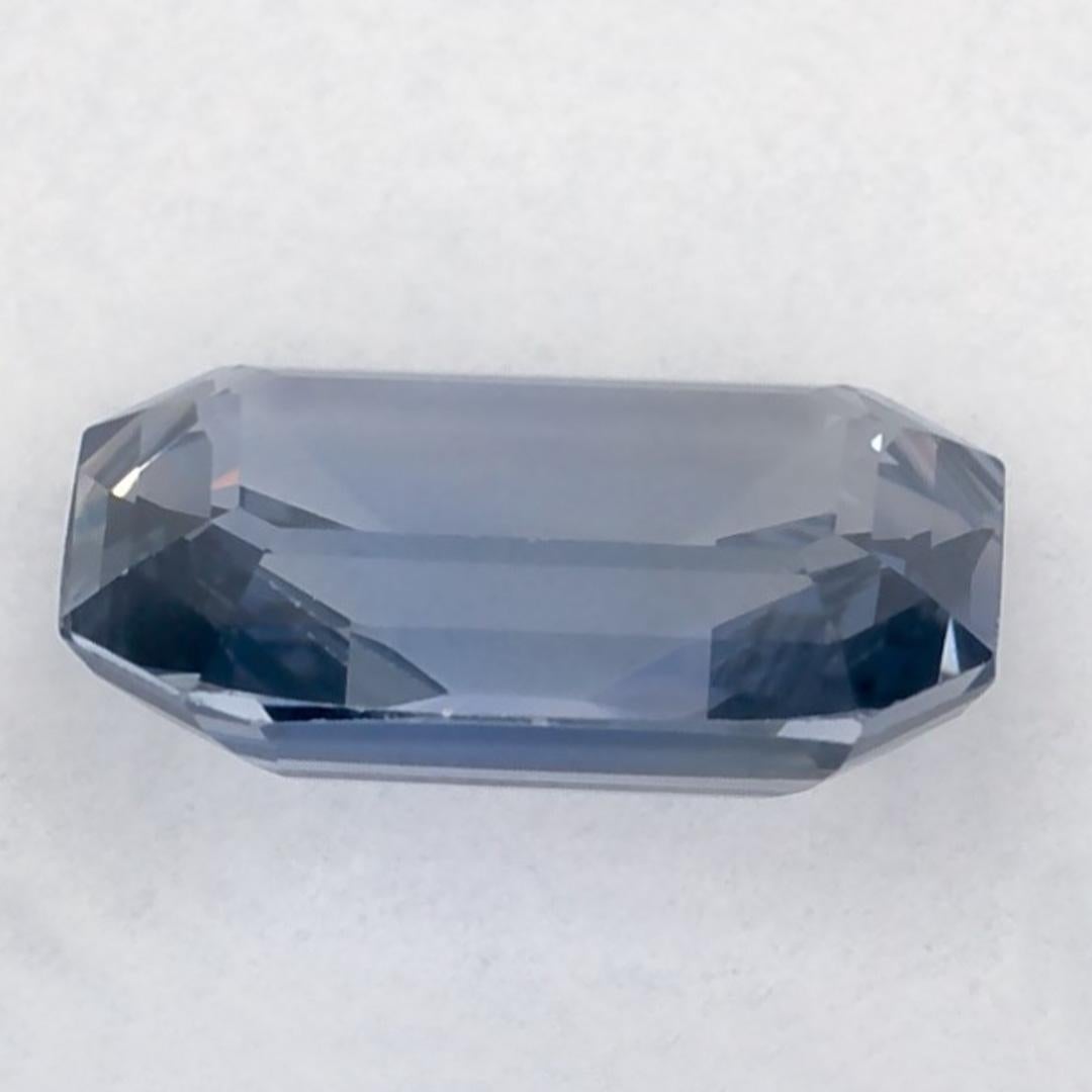 Pierre précieuse taille octogonale saphir bleu 0.97 carat Neuf - En vente à Fort Lee, NJ