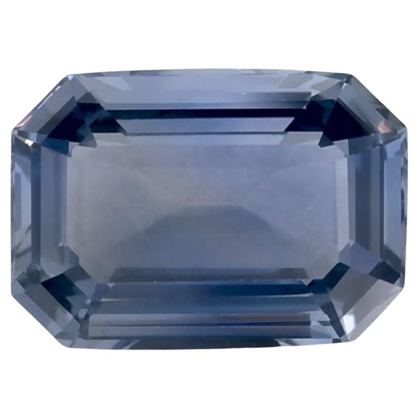 0.97 Ct Blue Sapphire Octagon Cut Loose Gemstone