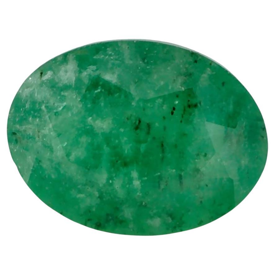 0.97 carati di smeraldo ovale sfuso
