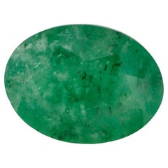 0.97 carati di smeraldo ovale sfuso