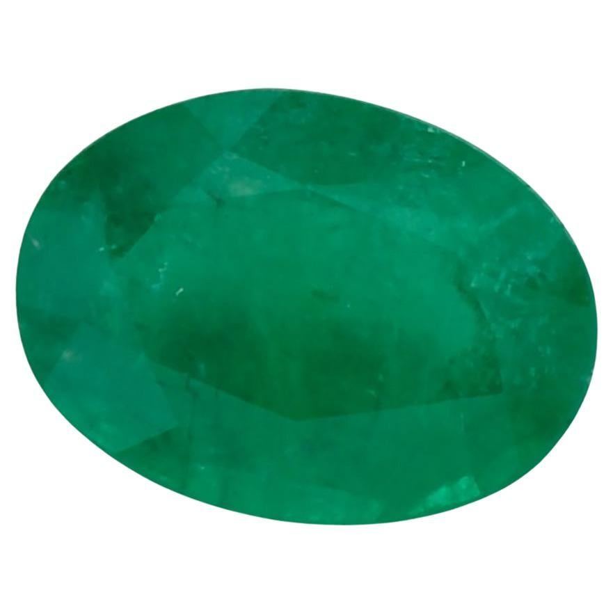 0.97 carati di smeraldo ovale sfuso