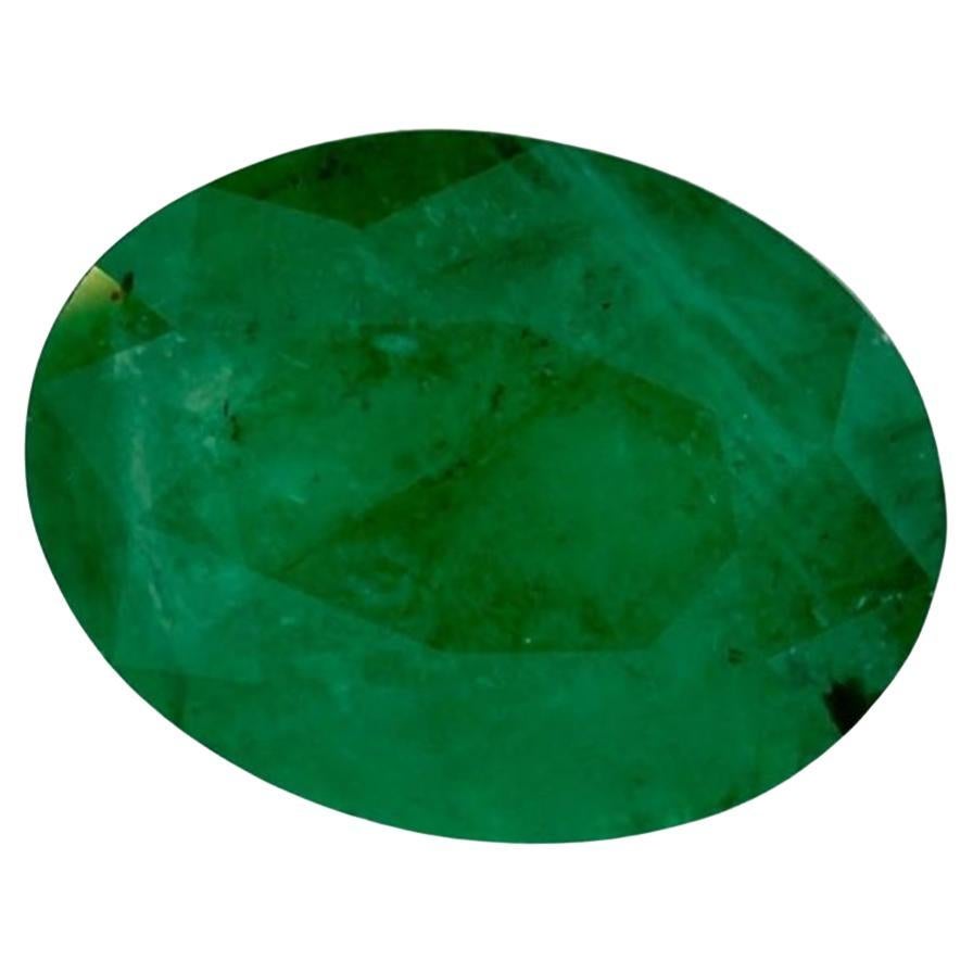 0.97 carati di smeraldo ovale sfuso