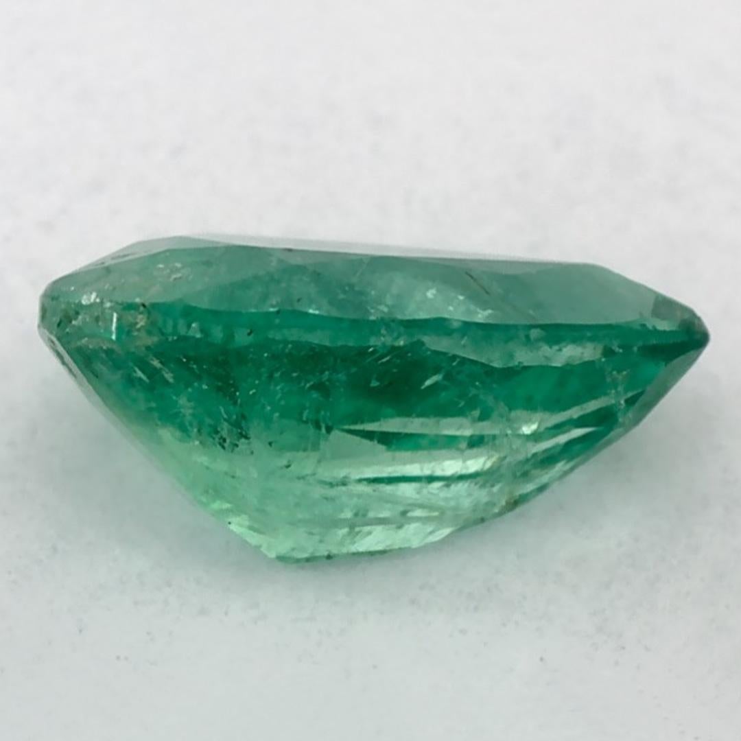 0.97 Karat Smaragd Birne Loser Edelstein im Zustand „Neu“ im Angebot in Fort Lee, NJ