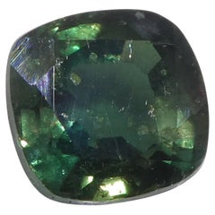 0.97ct Cushion Azul verdoso a púrpura Alejandrita GIA Certificado Madagascar Unhe