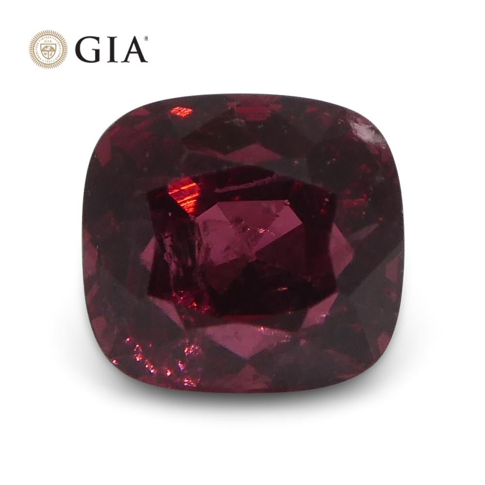 0.97ct Cushion Red Spinel GIA Certified    For Sale 5
