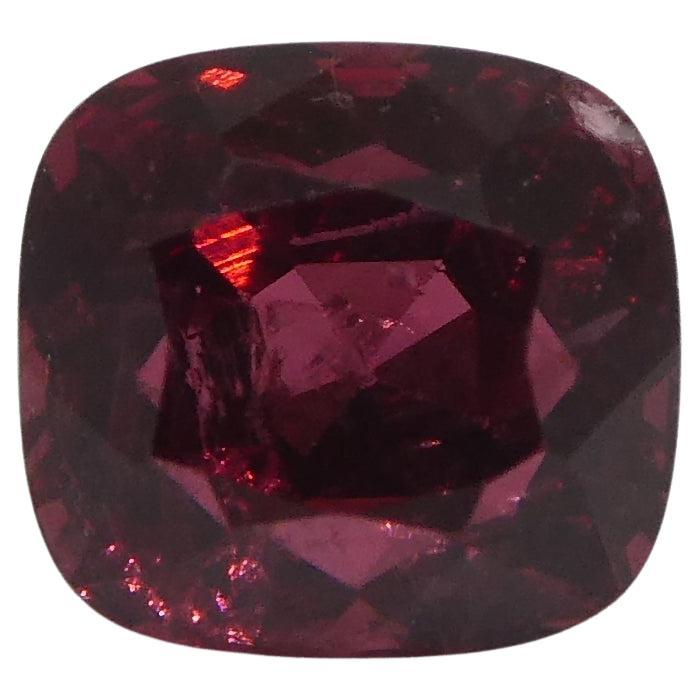0.97ct Cushion Red Spinel GIA Certified    For Sale