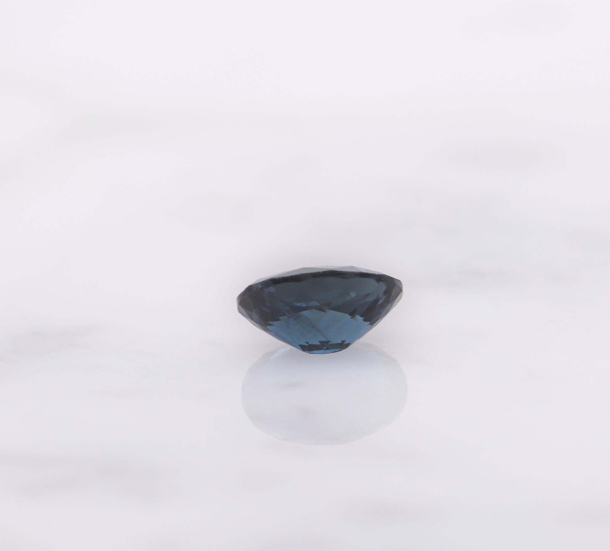 1 Karat Ceylon Saphir Loser Edelstein Oval 7x5mm 2