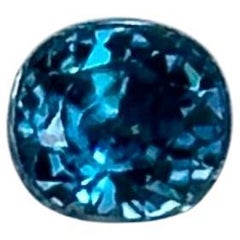 Zircon bleu océan naturel de 0.98 carat