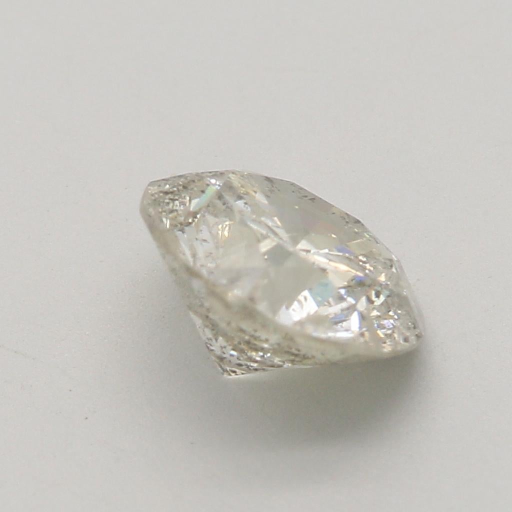0.98 Carat Round shaped diamond I3 clarity im Angebot 2