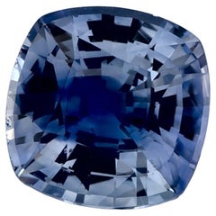 0.98 Ct Blue Sapphire Cushion Loose Gemstone