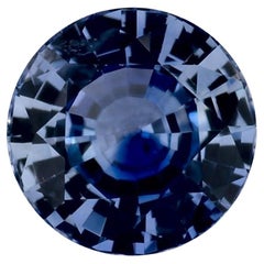 0.98 carati di zaffiro blu rotondo sfuso