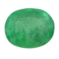 0.98 Ct Oval Emerald Colombian