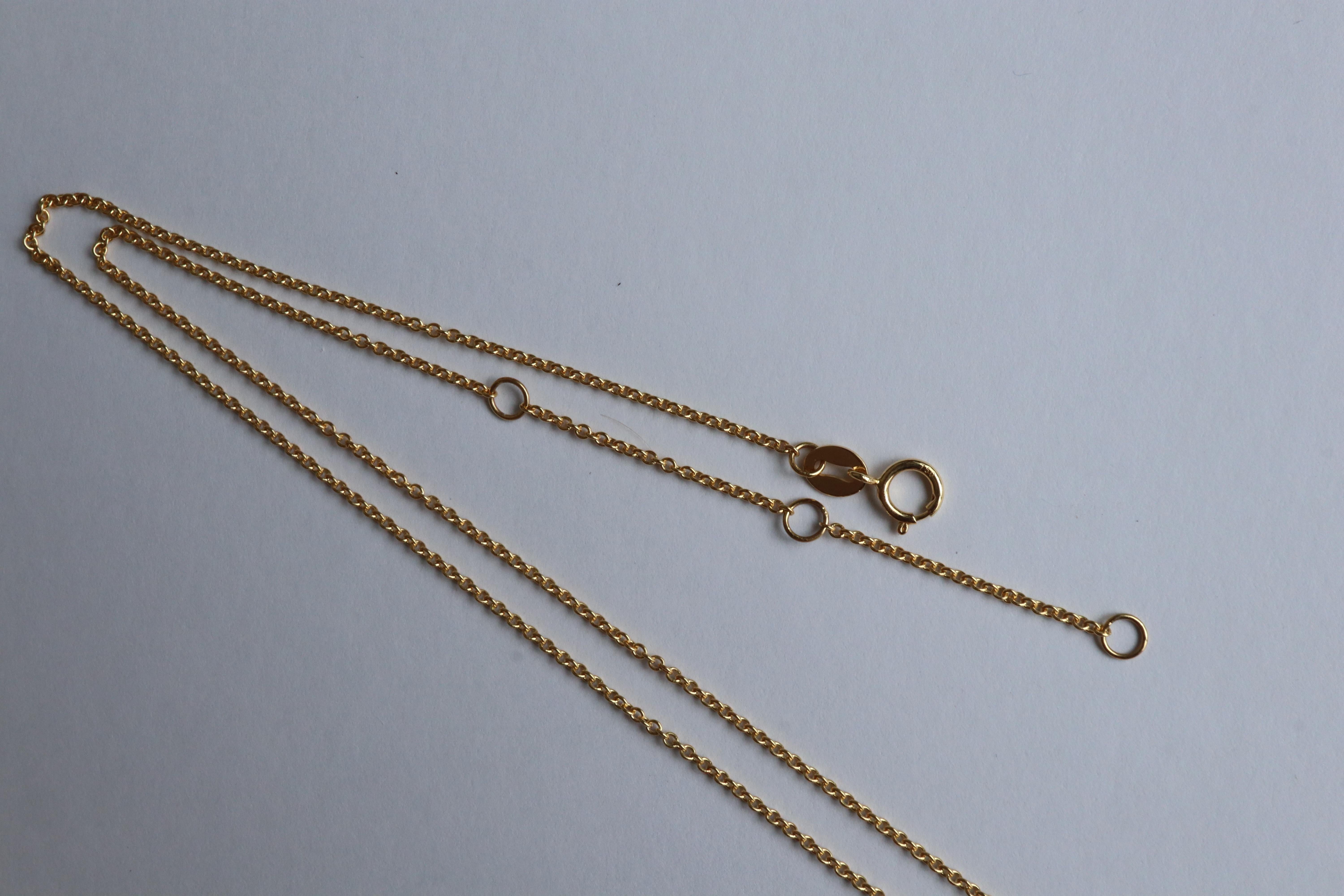 0,98 Karat Kirschrosa Spinell Solitär Halskette (Spinell Halskette) im Angebot 1