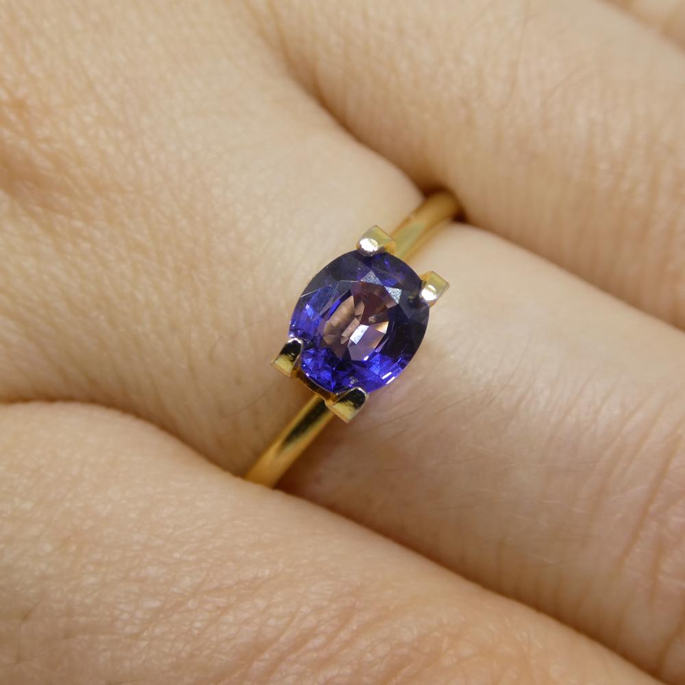 Description:

Gem Type: Sapphire
Number of Stones: 1
Weight: 0.98 cts
Measurements: 6.31 x 5.33 x 3.16 mm
Shape: Cushion
Cutting Style Crown: Brilliant
Cutting Style Pavilion: Step Cut
Transparency: Transparent
Clarity: Very Slightly Included: Eye