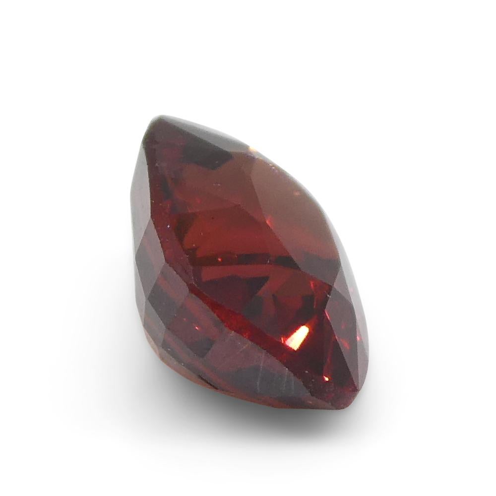Spinello rosso a cuscino 0.98ct dallo Sri Lanka in vendita 7