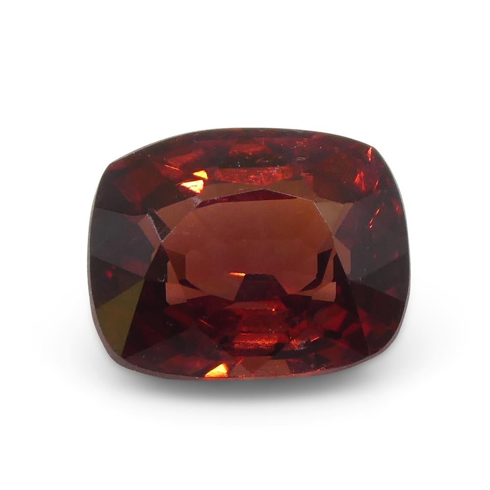 Spinello rosso a cuscino 0.98ct dallo Sri Lanka In condizioni Nuovo in vendita a Toronto, Ontario