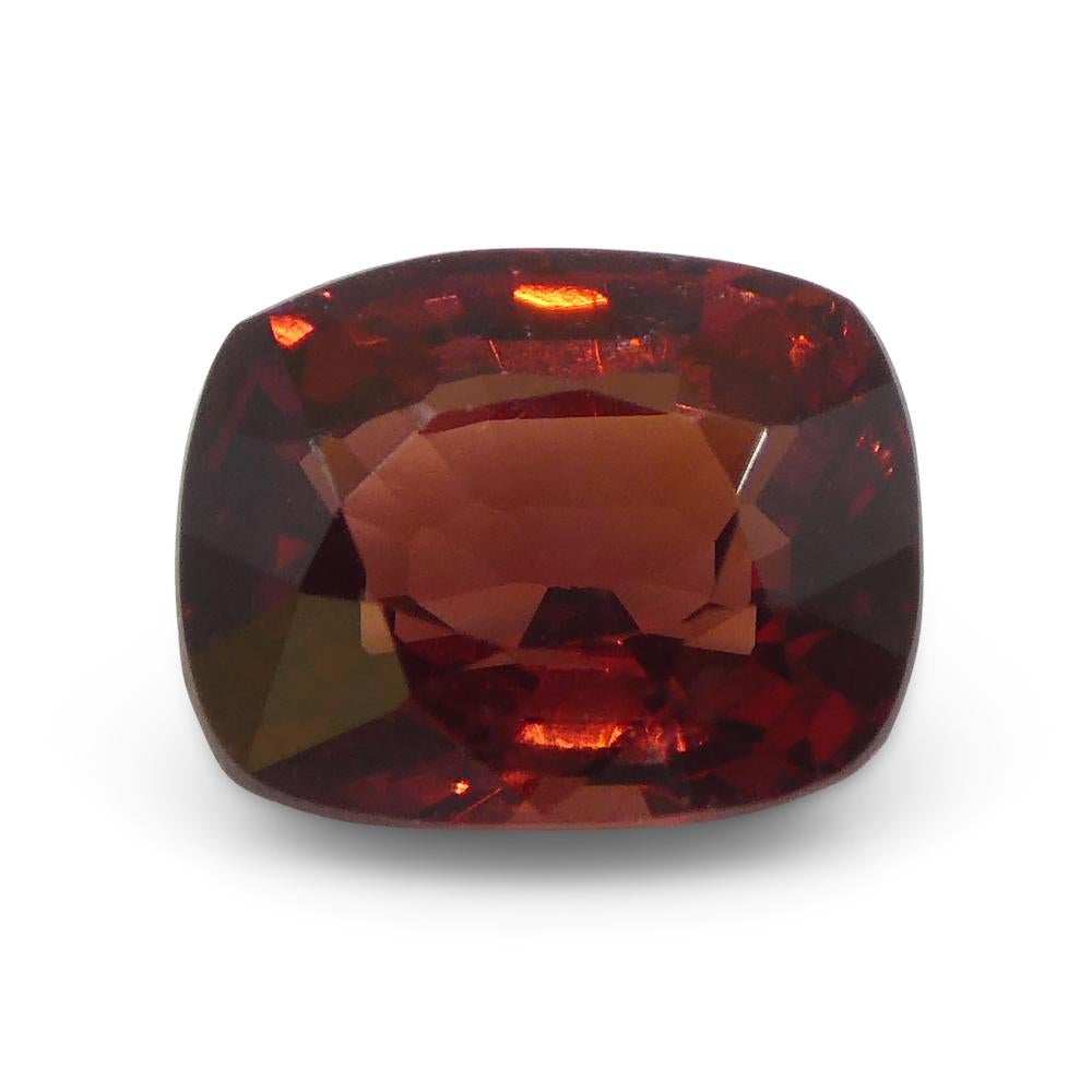 0.98ct Cushion Red Spinel from Sri Lanka For Sale 2